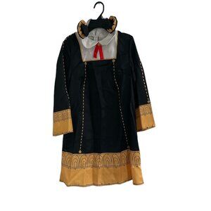 Kids Halloween Dress, M, Black & Yellow, Preloved in Excellent Condition